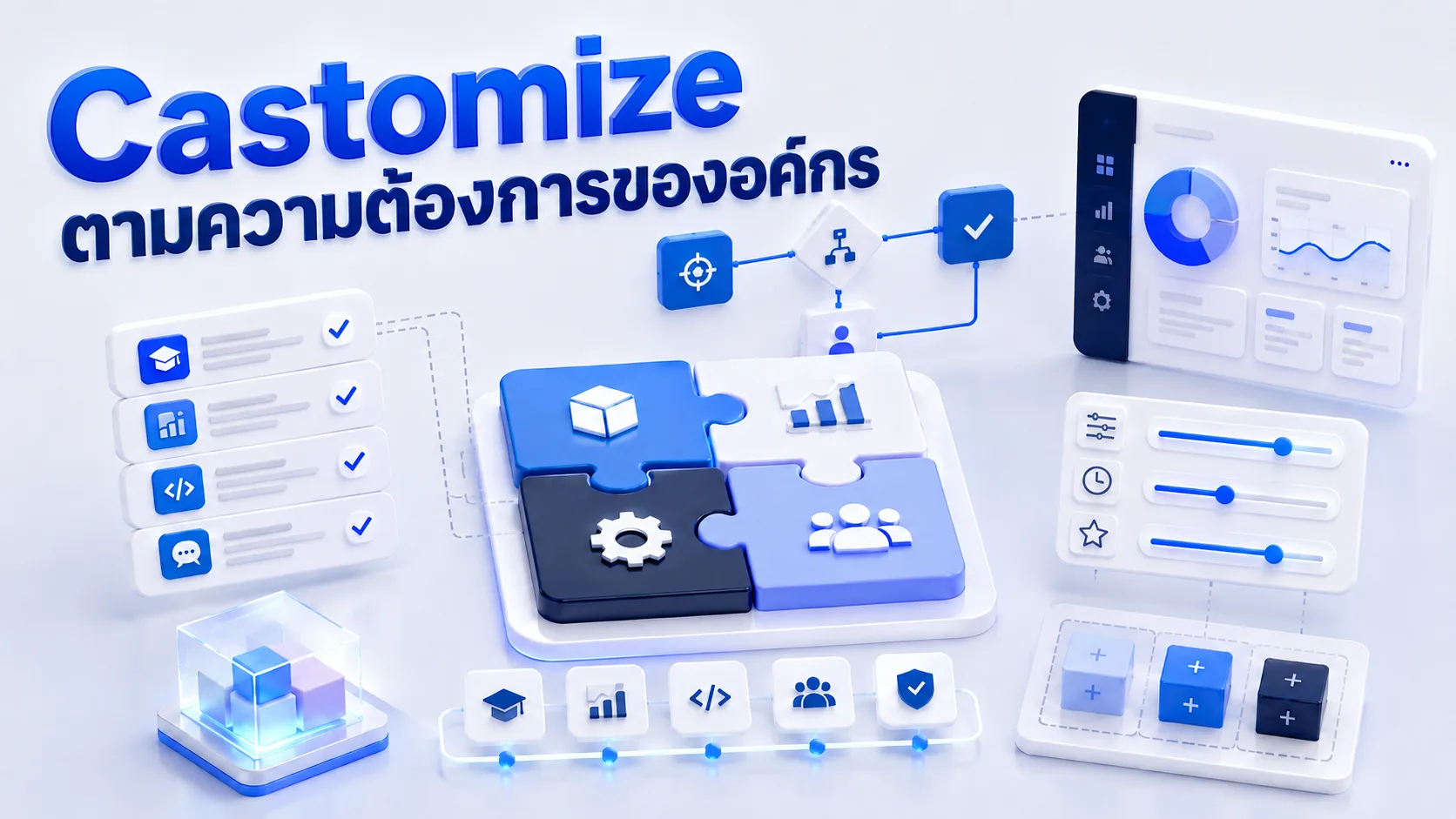 ภาพปกหัวข้ออบรมแบบปรับตามความต้องการขององค์กร