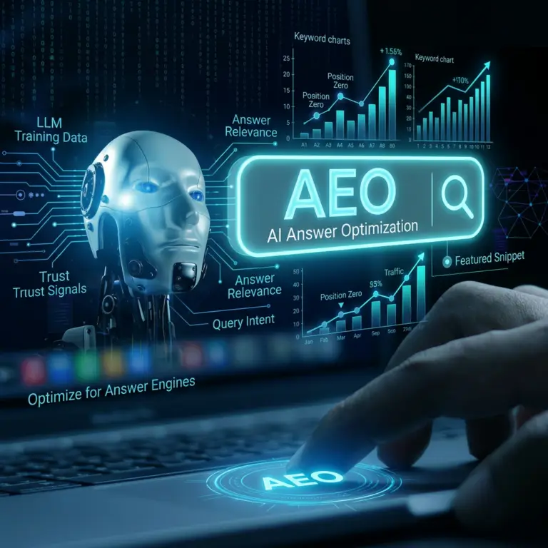 รับทำ AEO คืออะไร? ปั้นธุรกิจให้ติดอันดับ AI Search ปี 2026
