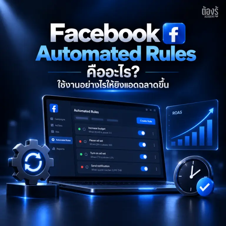 Facebook Automated Rules คืออะไร? ใช้งานอย่างไรให้ยิงแอดฉลาดขึ้น